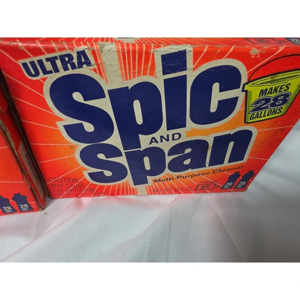 Vintage 2 Ultra Spic and Span Multi Purpose Cleaner Powder 12.4 oz